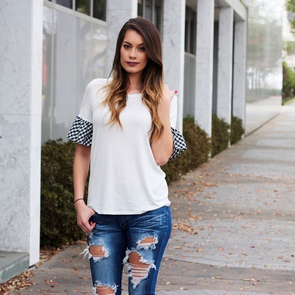 Gingham Top - Picture 4 of 4